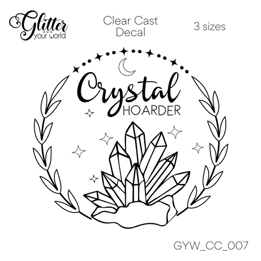Crystal Hoarder CC_007 Clear Cast Decal