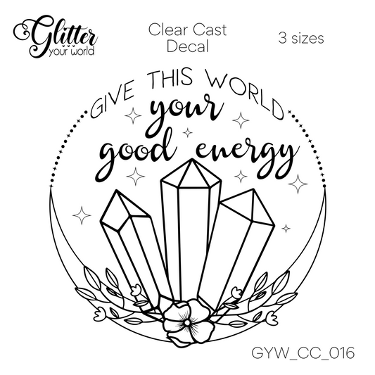 Good Energy CC_016 Clear Cast Decal