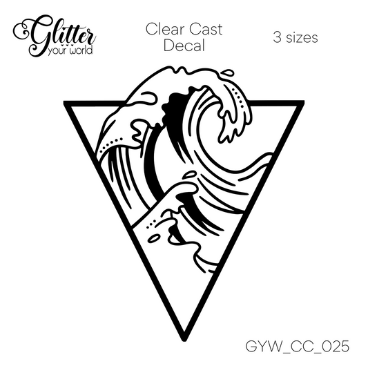 Waves CC_025 Clear Cast Decal