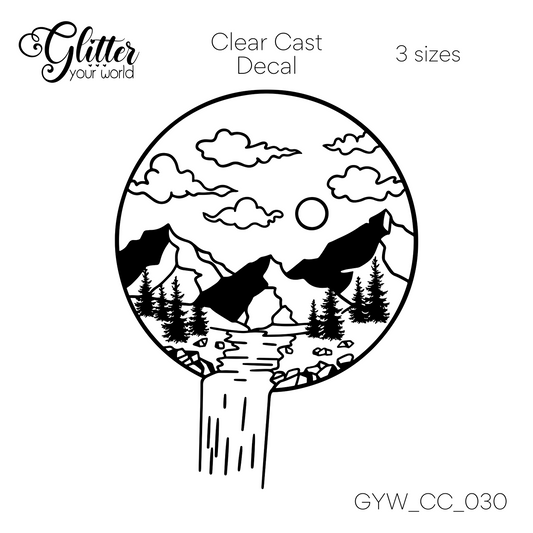 Take Me To The River CC_030 Clear Cast Decal