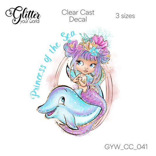 Princess Of The Sea CC_041 Clear Cast Decal
