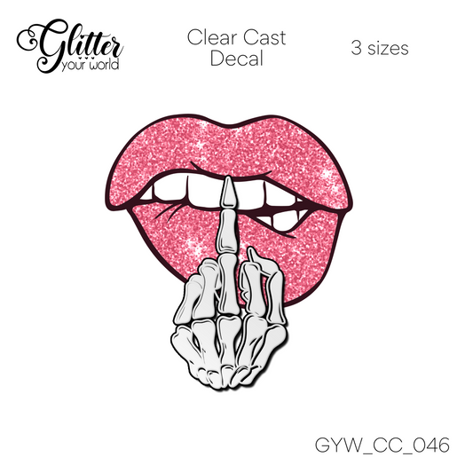 Lips CC_046 Clear Cast Decal