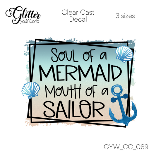 Mouth Of A Sailor CC_089 Clear Cast Decal