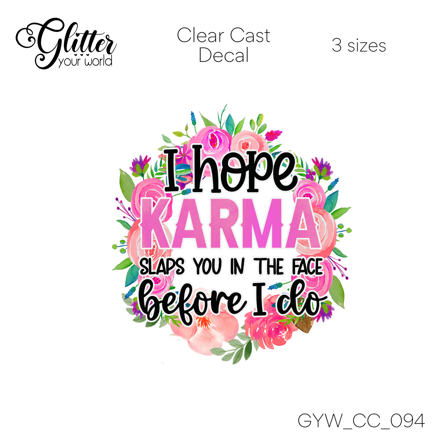 Karma CC_094 Clear Cast Decal