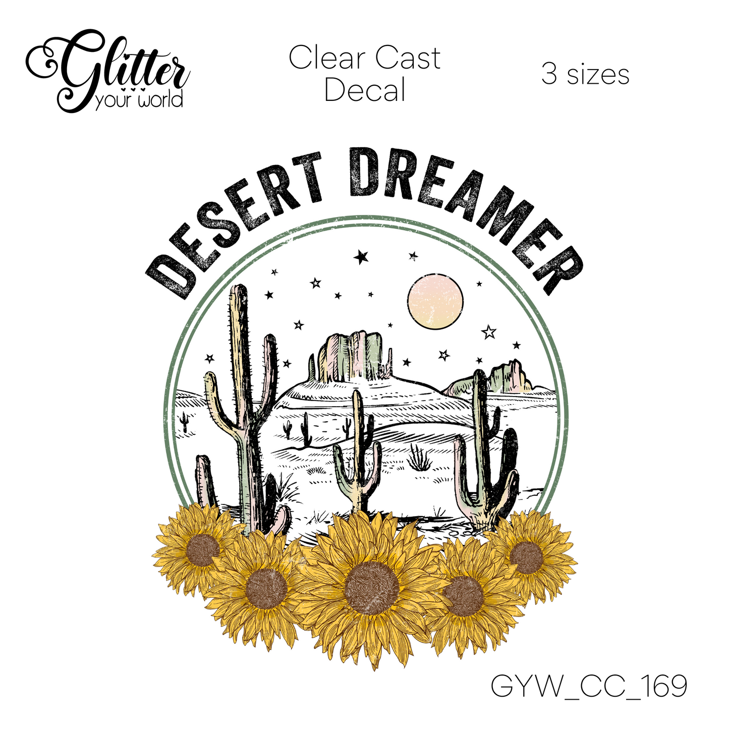 Desert Dreamer CC_169 Clear Cast Decal