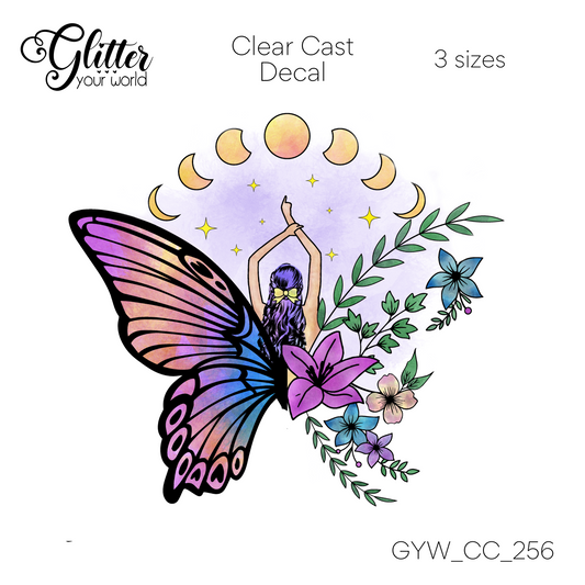 Butterfly Phase CC_256 Clear Cast Decal