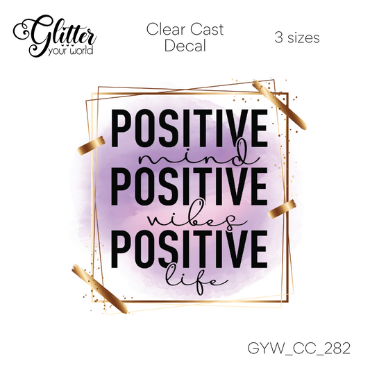 Positive CC_282 Clear Cast Decal