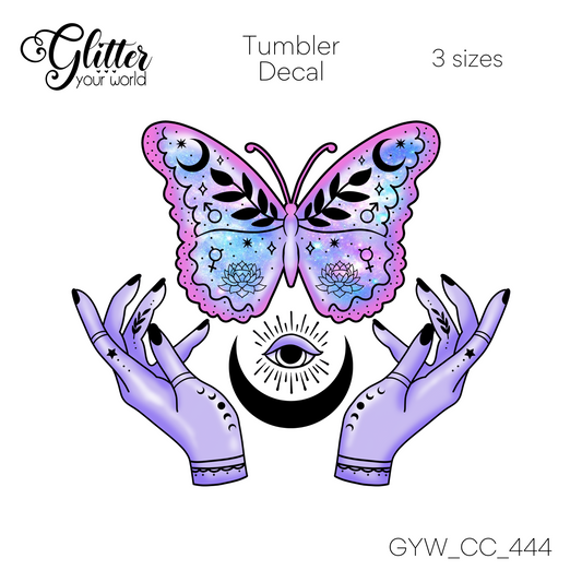 Butterfly GYW_444 Tumbler Decal